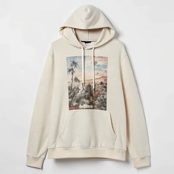 Hoodie with Art Print
